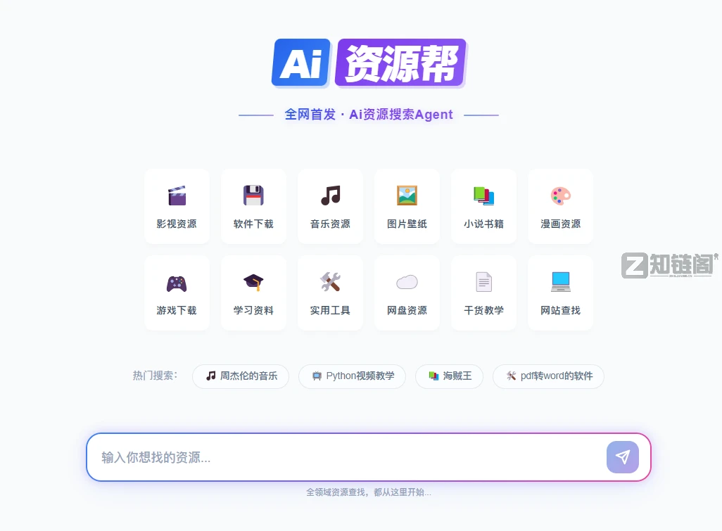 Ai资源帮体验：告别广告弹窗，搜出真正“干净”的好资源