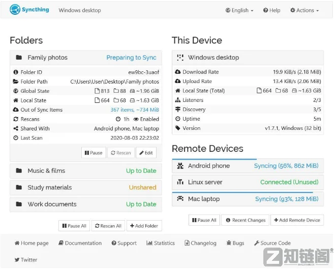 Syncthing+HopToDesk+Ventoy实测:打工人0成本替代付费软件的3个狠招插图1 Syncthing+HopToDesk+Ventoy实测:打工人0成本替代付费软件的3个狠招插图1